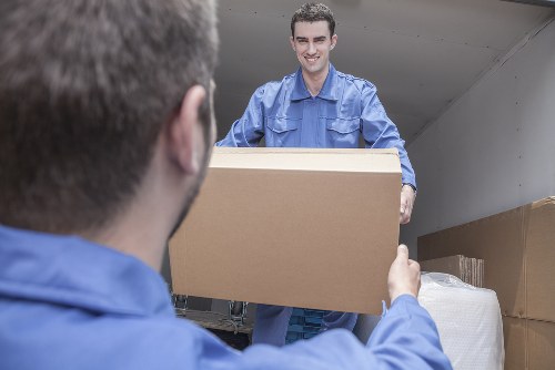 Public liability insurance and professional moving protection concept