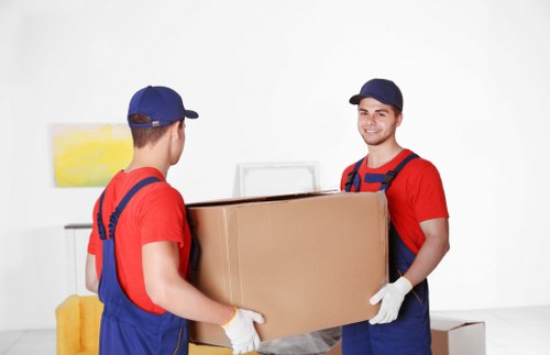 Local office move access and loading preparation in Collierrow
