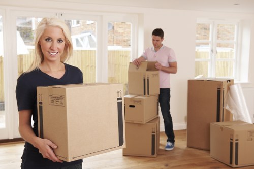 Van transport for household items and boxes in Collierrow