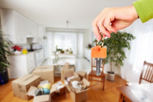 Local movers handling business items in Collierrow