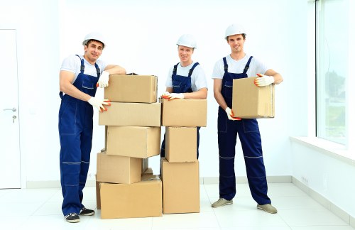 Professional van service handling household items in Collier Row