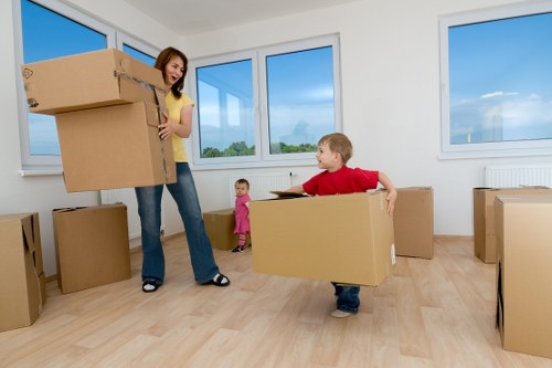 Local transport support for flat and house moves in Collierrow