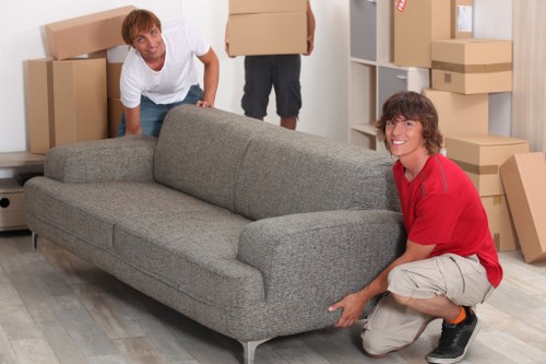 Local moving van helping with relocation and storage in Collierrow