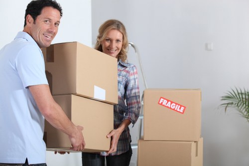Moving service helping with a residential relocation in Collierrow